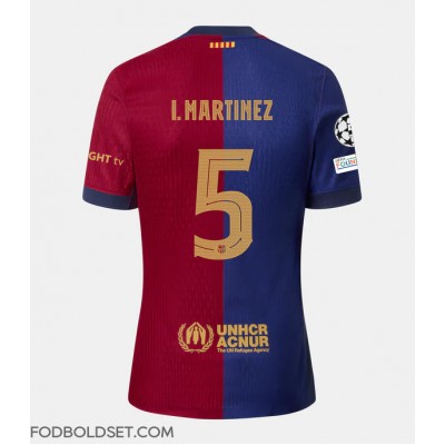 Barcelona Inigo Martinez #5 Hjemmebanetrøje 2024-25 Kortærmet Barcelona Inigo Martinez #5 Hjemmebanetrøje 2024-25 Kortærmet